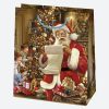 Weihnachten Miracle Papier-Geschenktasche, Geschenktasche 19x23x10,5 cm