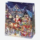 Weihnachten Miracle Papier-Geschenktasche, Geschenktasche 19x23x10,5 cm