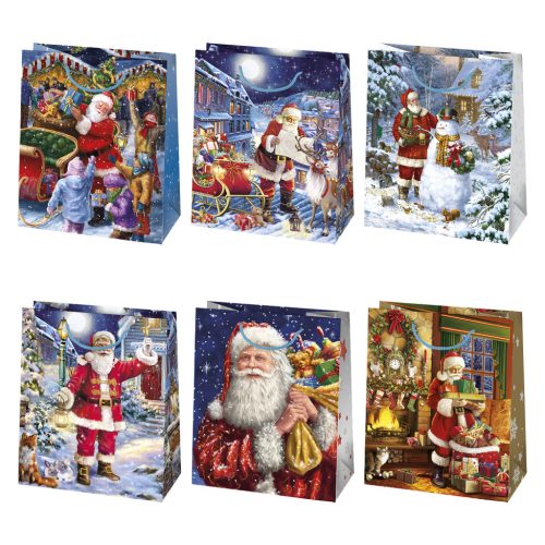 Weihnachten Wonderland Papier-Geschenktasche 19x23x10,5 cm