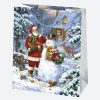 Weihnachten Wonderland Papier-Geschenktasche 19x23x10,5 cm