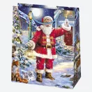 Weihnachten Wonderland Papier-Geschenktasche 19x23x10,5 cm
