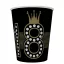 Geburtstag Hollywood Style Happy Birthday 18 Papierbecher 8 Stk. 250 ml