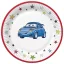 Wagen Cartoon Papierteller 8 Stk 22,7 cm