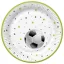 Fußball With Stars Pappteller 8 Stück 18 cm