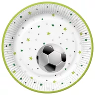 Fußball With Stars Papierteller 8 Stck 22,7 cm