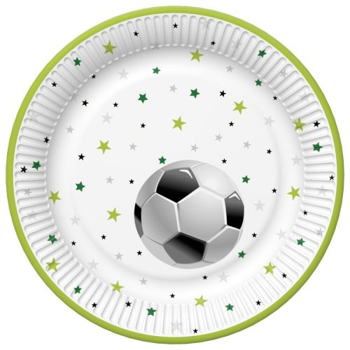 Fußball With Stars Papierteller 8 Stck 22,7 cm