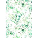 Farbe Eucalyptus Twigs Blumenpapiertischdecke 120x180 cm