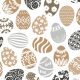 Ostern Elegant Eggs Serviette 20 Stück 25x25 cm