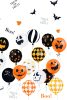 Halloween Scary Balloons Papiertischdecke 120x180 cm