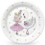 Balett With Swan Ballerina Pappteller 8 Stk 22,7 cm