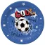 Fußball Cool Papierteller 8 Stk 18 cm