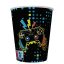 Gamer Play Pad 8er-Pack Pappbecher, 250 ml