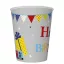 Geburtstag Gifts and Garlands Happy Birthday Pappteller 8er-Set 250 ml