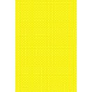 Farbe White Dots Gelbes Papier-Tischdecke 120x180 cm
