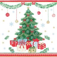 Weihnachten Presents Servietten 20er Pack, 33x33 cm