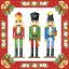 Weihnachten Watercolour Nutcrackers Servietten 20er Pack, 33x33 cm