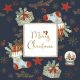 Weihnachten Background Servietten 20er Pack, 33x33 cm