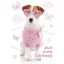 Hund Pink World A/4 Gummibandmappe
