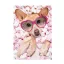 Hund Marshmallow A/4 Gummimappe
