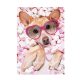 Hund Marshmallow A/4 Gummimappe