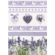 Farbe Butterfly Lavendel A/4 Gummimappe