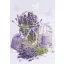 Farbe Cage Lavendel A/4 Gummimappe