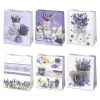Farbe Bunch Lavendelpapier-Geschenktasche, Tasche 19x23x10,5 cm