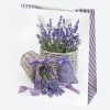 Farbe Bunch Lavendelpapier-Geschenktasche, Tasche 19x23x10,5 cm