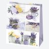 Farbe Bunch Lavendelpapier-Geschenktasche, Tasche 19x23x10,5 cm