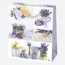Farbe Bunch Lavendelpapier-Geschenktasche, Tasche 19x23x10,5 cm