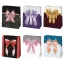Farbe Bow Papiergeschenktasche 19x23x10,5 cm