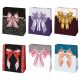 Farbe Bow Papiergeschenktasche 19x23x10,5 cm