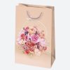 Farbe Bouquets Blumenpapier-Geschenktüte, Geschenktüte 16x24x7 cm