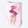 Farbe Bouquets Blumenpapier-Geschenktüte, Geschenktüte 16x24x7 cm