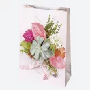 Farbe Bouquets Blumenpapier-Geschenktüte, Geschenktüte 16x24x7 cm
