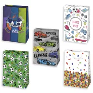 Farbe Have Fun Jungen Papiergeschenktasche 29x40x12 cm