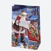 Weihnachten Santa Claus Papiergeschenktasche 10x16x6 cm