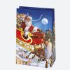 Weihnachten Santa Claus Papiergeschenktasche 10x16x6 cm