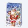 Weihnachten Santa Claus Papiergeschenktasche 10x16x6 cm