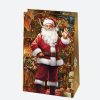 Weihnachten Santa Claus Papiergeschenktasche 10x16x6 cm