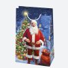 Weihnachten Santa Claus Papiergeschenktasche 10x16x6 cm