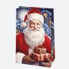 Weihnachten Santa Claus Papiergeschenktasche 10x16x6 cm