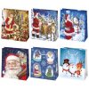Weihnachten Santa Magic Papier Geschenkbeutel 15,5x15,5x8 cm