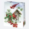 Weihnachten Mix Papier-Geschenktasche 19x23x10,5 cm