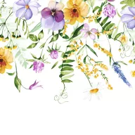 Blume Spring Garland Serviette 20 Stk 33x33 cm