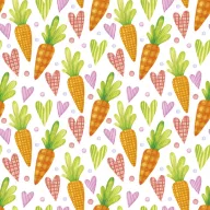 Ostern Sweet Carrots Serviette 20 Stk 33x33 cm