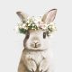 Ostern Floral Wreath Serviette 20 Stk 33x33 cm