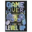 Gamer Level Up A4 Gummibandmappe