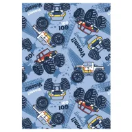 Fahrzeug Monster Truck A4 Gummibandmappe