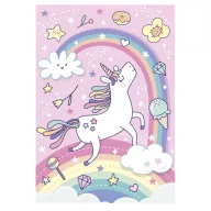 Einhorn Rainbow A/4 Gummibandordner